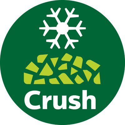 Crushed ice 2x faster