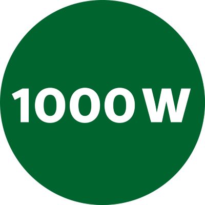 Potente motor de 1000 W