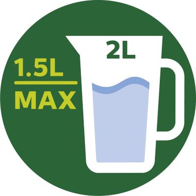 Jarra de cristal de gran capacidad