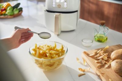 Technologia Rapid Air umożliwia użycie do 90% mniej tłuszczu
