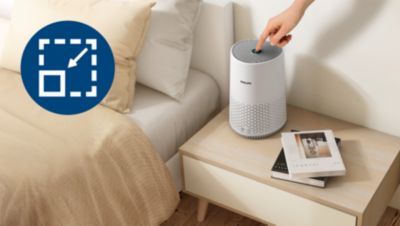 Compact size and sleek design