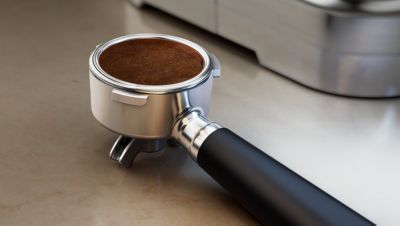 58 mm portafilter i stål