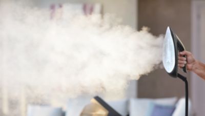 Besonders starker Dampfausstoß
