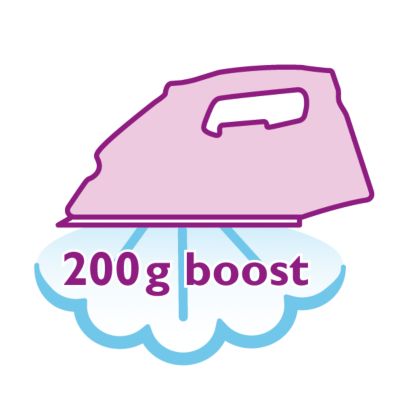 200 g steam boost