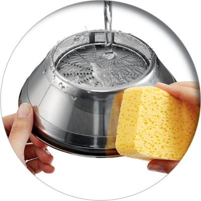 QuickClean polished sieve