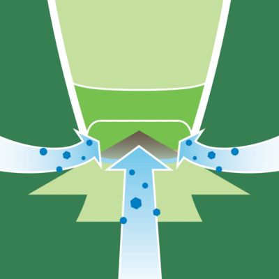 Aerodynamic nozzle design