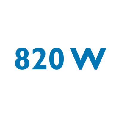 820 W