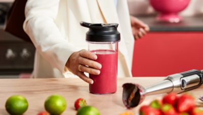 On-the-go tumbler