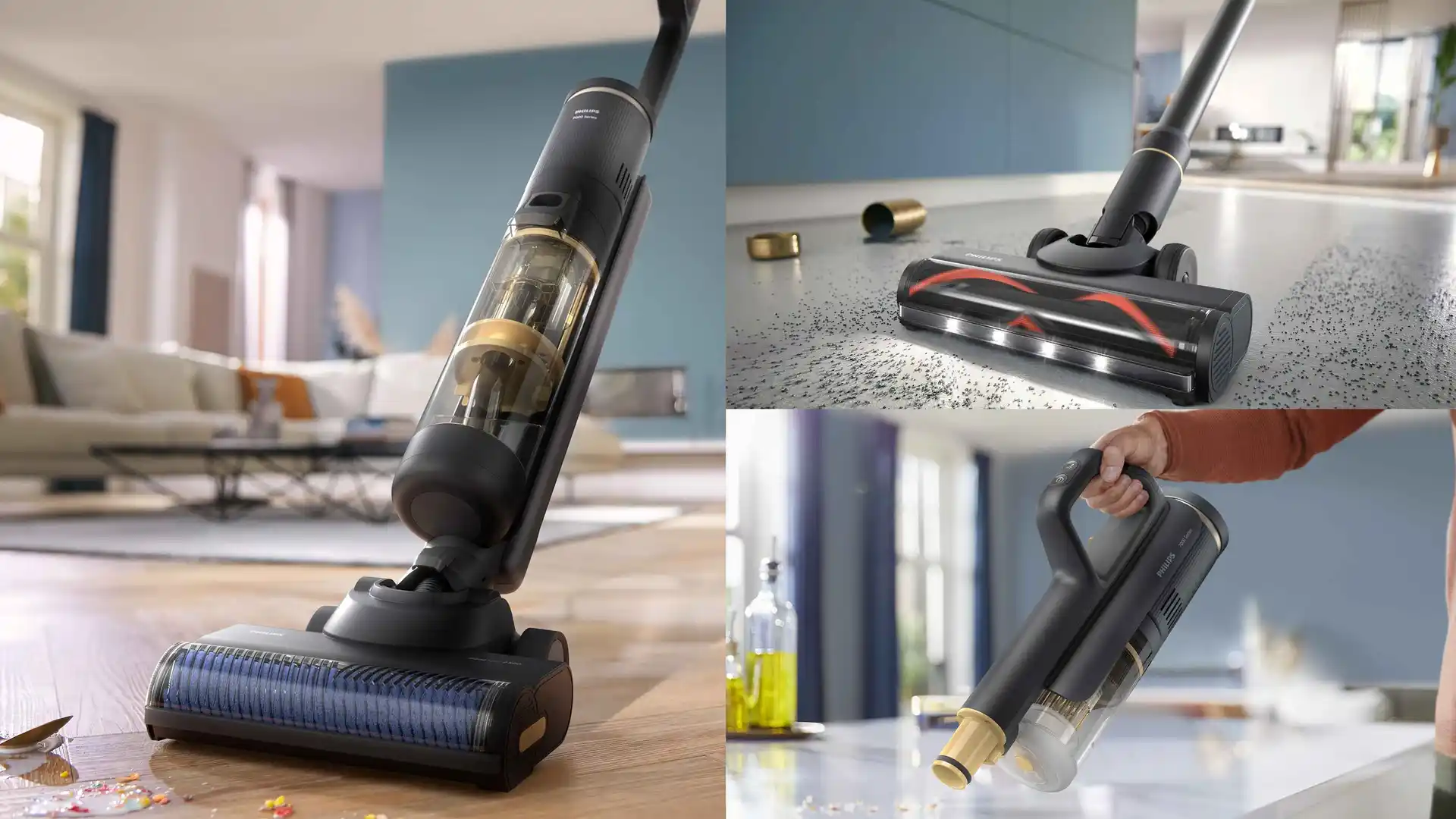 Modulair 3-in-1 reinigingssysteem Modulair 3-in-1 reinigingssysteem