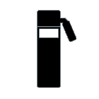 Integrated milk system icon (black) Integrated milk system icon (black)