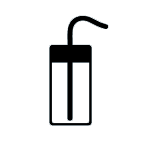 Traditional carafe icon (black) Traditional carafe icon (black)