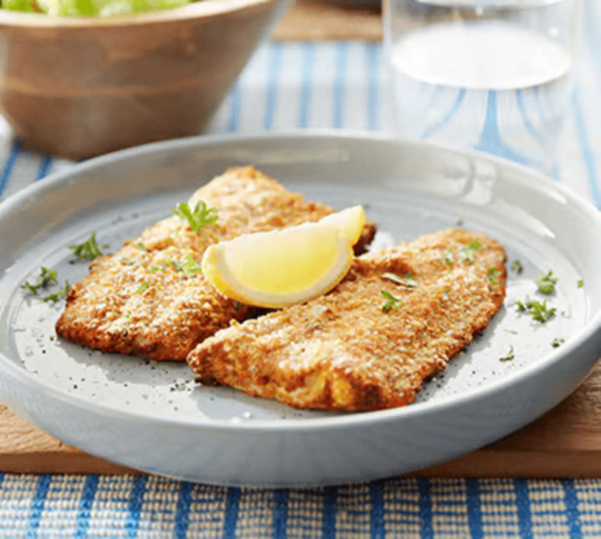Panerede fiskefileter Panerede fiskefileter