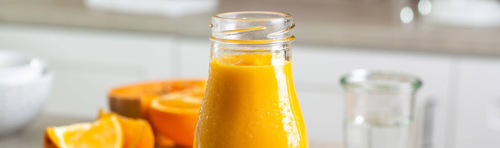 Smoothie au potiron et à l'orange Smoothie au potiron et à l'orange