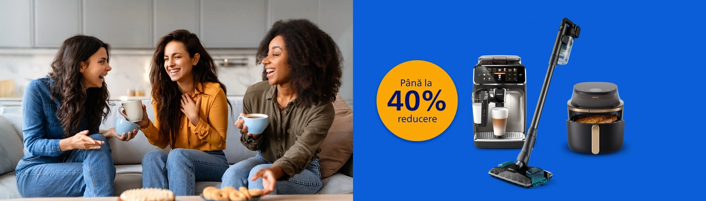 Profită de reducerile de iarnă de până la 40%. Reducerile de iarnă la Philips Profită de reducerile de iarnă de până la 40%. Reducerile de iarnă la Philips